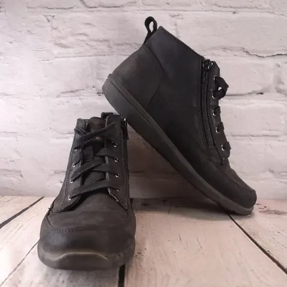 Vionic Women's Size 6 Water Resistant Bootie Comfort Zip Side Boot #242 - Picture 4 of 12